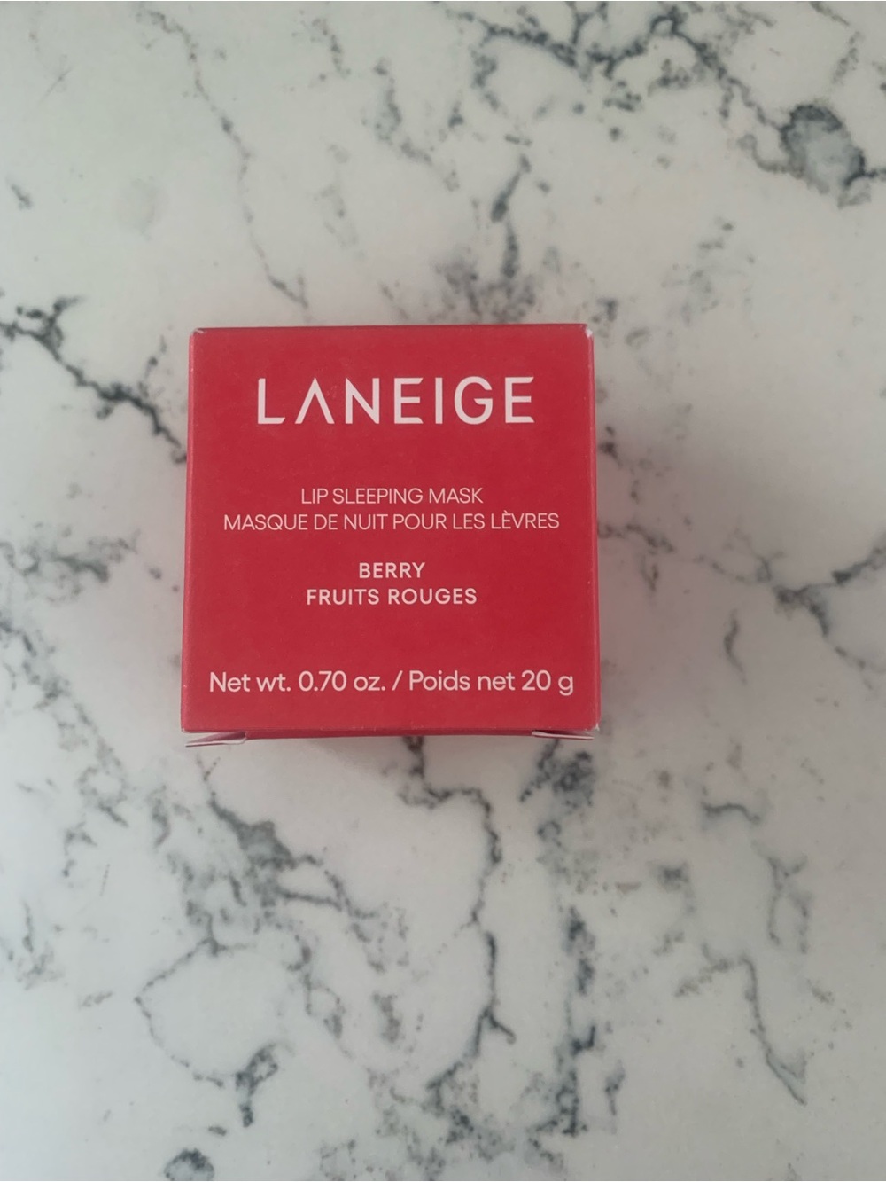 Laniege sleep lip mask berry fruits  new